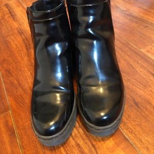 Zara black boots